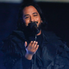 Slimane : "Mon amour" sur l'Arc de Triomphe