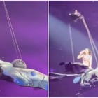 Katy Perry frôle le pire en plein concert