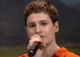 Chris chante "Comme si" chez Stephen Colbert