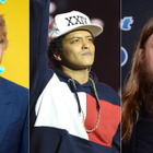 Ed Sheeran et Bruno Mars sur "BLOW"