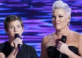 Pink chante "What About Us" avec sa fille