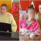 Helena chante pour les enfants malades