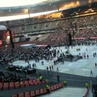 Prince dans un Stade de France clairsemé