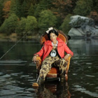 Kelis à la pêche aux truites pour "Rumble"