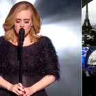 Adele rend hommage à Paris sur scène