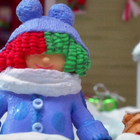 Sia en pâte à modeler pour "Candy Cane Lane"