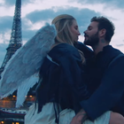 M. Pokora tombe sur un ange