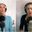 Céline Dion et Lady Gaga chantent "The Prayer"