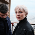 Madame Monsieur au sommet de la "Tour Eiffel"