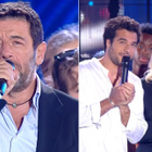 Patrick Bruel et Amir chantent "Imagine"