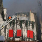 L'Elysée-Montmartre en proie aux flammes