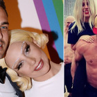 Gaga dans un étang gelé pour une association...