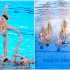 JO : les nageuses françaises sur "Mesdames"