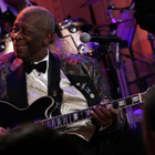 La légende B.B King en concert à Paris