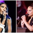 Aya Nakamura chante avec Alicia Keys en live
