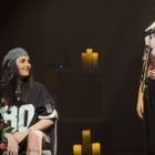 Hoshi invite Ninon (The Voice Kids) en plein concert