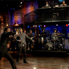 Justin Timberlake dans un medley de hits rap