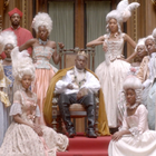 Dizzee Rascal en roi délirant dans son clip