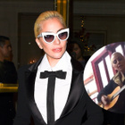 Lady Gaga chante dans les rues de Paris