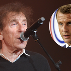 Alain Souchon encense Emmanuel Macron