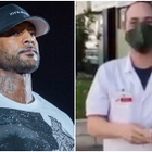 Booba fabrique des masques pour les soignants