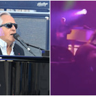 Gilbert Montagné chute en plein concert