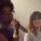 Marguerite et Ebony chantent en duo pour son premier concert