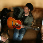 En chemin pour "Naked Garden", avec Caligagan