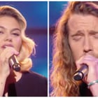 Julien Doré et Louane reprennent "Aline"