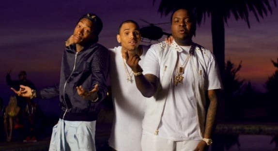 Sean Kingston et Chris Brown chantent "Beat It"
