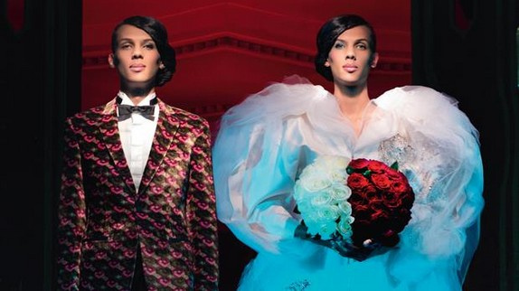 Stromae en mariée pour le magazine "Têtu"