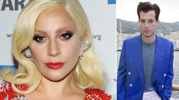 Mark Ronson et Lady Gaga réunis