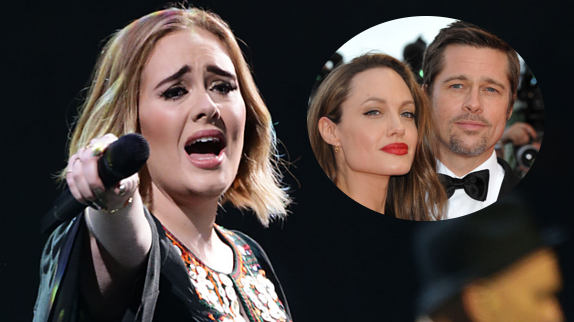 Adele dédie son concert... à Brad et Angelina