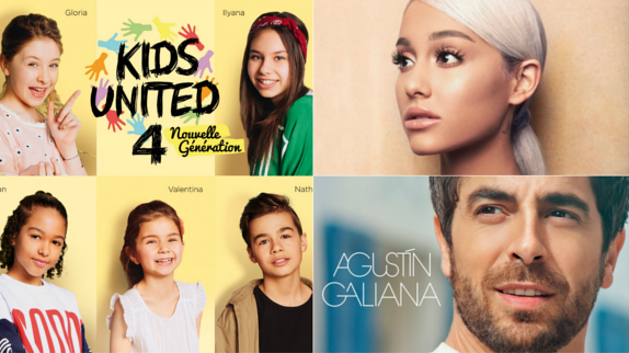 Top Albums : les Kids United en tête !