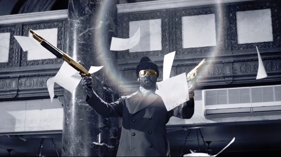 Les Black Eyed Peas braquent la banque