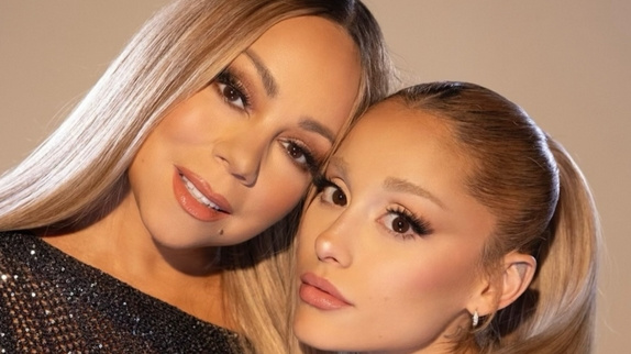 Ariana Grande et Mariah Carey sur "Yes, and ?"