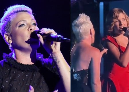 Pink chante avec sa fille, et elle a bien grandi !