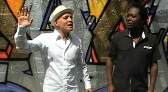 Peter Lorne et Lokua Kanza en duo