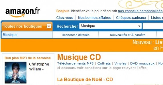 Amazon, la Fnac et iTunes dans les sites e-commerce préférés