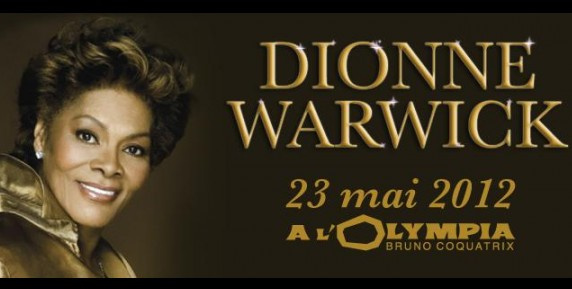 Dionne Warwick en concert en mai à l'Olympia