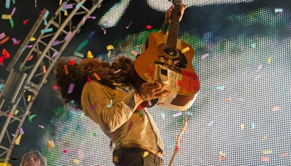 Les Flaming Lips dans un spectacle de robots