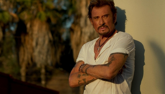 Johnny Hallyday en interview