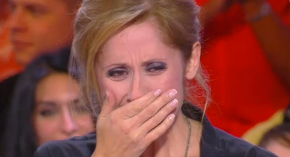 Lara Fabian en larmes dans "TPMP"