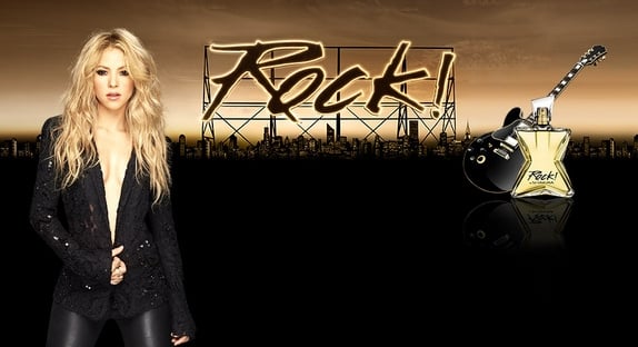 Shakira lance son parfum "Rock" : le spot TV