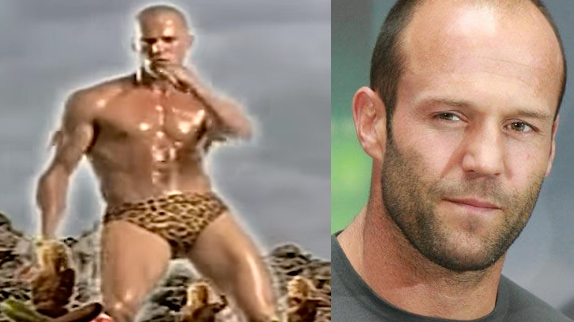 Jason Statham en slip léopard dans un vieux clip
