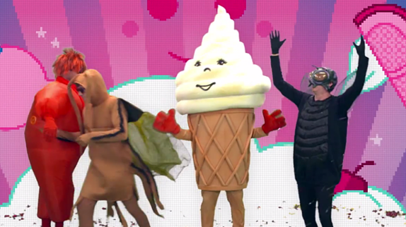 "Ong Ong" : Blur s'offre une virée en 8 bits