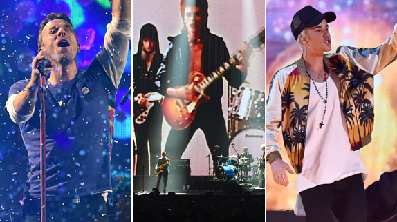 Le best of live des Brit Awards : Bowie, Bieber...