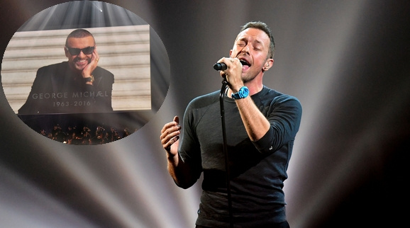 Chris Martin rend hommage à George Michael