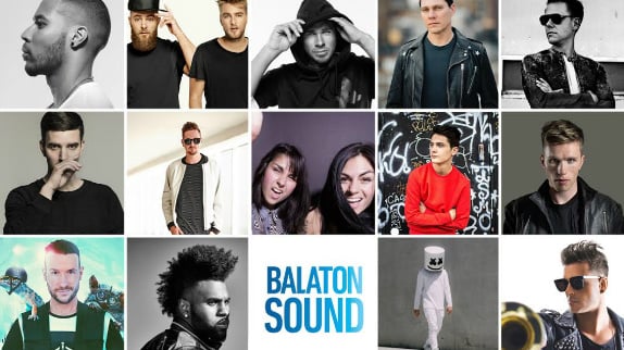 Le line-up du festival Balaton Sound dévoilé !