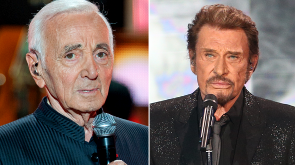Charles Aznavour évoque la mort de Johnny